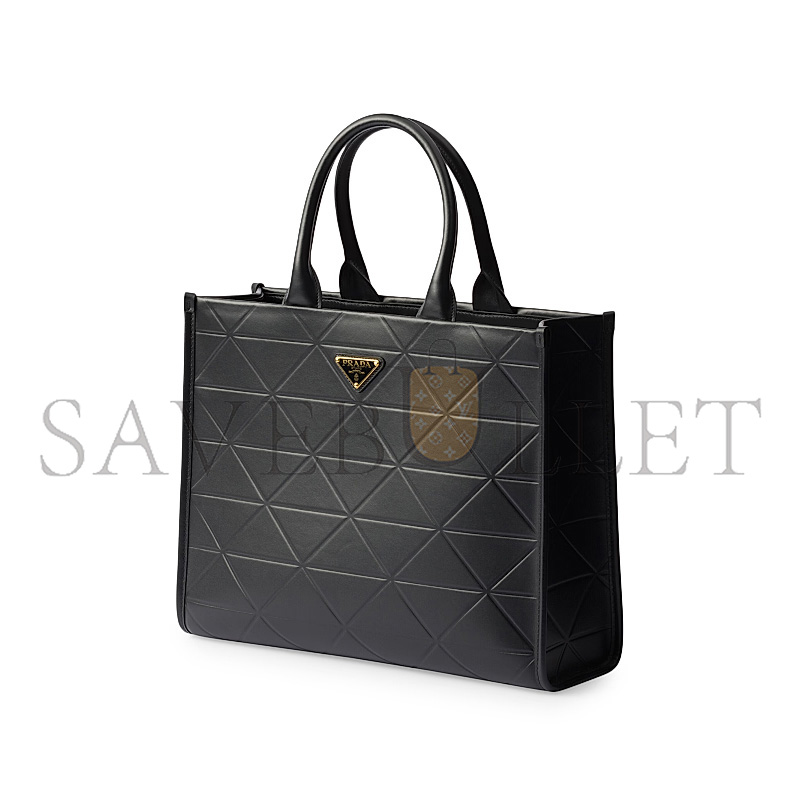 PRADA SYMBOLE MEDIUM LEATHER BAG 1BA378 (35*27*10cm)